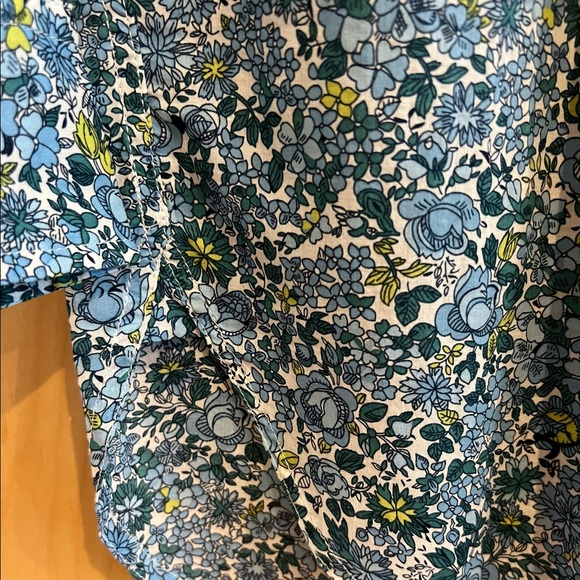 J.CREW RELAXED FIT COTTON VOILE SHIRT IN BLOOMING FLORAL - Picture 6 of 9